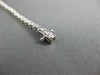 ESTATE .96CT DIAMOND 18KT WHITE GOLD 3D CLASSIC ROUND 2mm LOVE TENNIS BRACELET