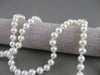 ESTATE 4.5- 5MM SOUTH SEA PEARL 14K WHITE GOLD PRINCESS NECKLACE 18" INCH #21026