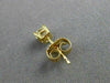 ESTATE .47CT ROUND DIAMOND 14KT YELLOW GOLD CLASSIC 4 PRONG STUD EARRINGS #7838