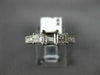 ESTATE .51CT DIAMOND 14KT WHITE GOLD 3D LUCIDA SEMI MOUNT ENGAGEMENT RING #23798