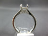 .90CT DIAMOND 14KT WHITE GOLD SEMI MOUNT ENGAGEMENT WEDDING ANNIVERSARY RING SET