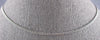 ANTIQUE LONG 14KT WHITE GOLD CLASSIC 2MM LINK CHAIN #27340
