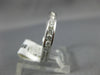 ESTATE LARGE 1.0CT DIAMOND 14KT WHITE GOLD 3D CHANNEL ETERNITY ANNIVERSARY RING