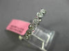 ESTATE .57CT ROUND DIAMOND 18KT WHITE GOLD SEMI ETERNITY BEZEL ANNIVERSARY RING