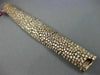 ESTATE EXTRA LARGE 27.25CT PINK DIAMONDS 18K ROSE GOLD MULTI ROW TENNIS BRACELET