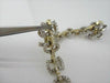 ESTATE WIDE 4.80CT DIAMOND 14KT WHITE & YELLOW GOLD FANCY MULTI SHAPE BRACELET