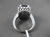 ESTATE 6.22CTW DIAMOND & AAA AMETHYST 14KT WHITE GOLD FILIGREE ENGAGEMENT RING