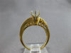 ESTATE .60CT DIAMOND 14KT YELLOW GOLD MARQUISE SHAPE SEMI MOUNT ENGAGEMENT RING