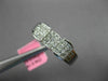 .75CT DIAMOND 18KT WHITE GOLD 3D PRINCESS & BAGUETTE INVISIBLE ANNIVERSARY RING