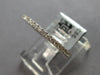 .44CT DIAMOND 18KT WHITE GOLD 3D ROUND 1.5MM ETERNITY WEDDING ANNIVERSARY RING