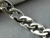 ESTATE LONG 14KT WHITE GOLD CLASSIC SOLID HANDCRAFTED ITALIAN BRACELET #22780