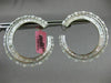 LARGE 8.49CT ROUND BAGUETTE & MARQUISE DIAMOND 18KT WHITE GOLD 3D HOOP EARRINGS