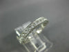 1.48CT DIAMOND 18KT WHITE GOLD ROUND FILIGREE MILGRAIN ETERNITY ANNIVERSARY RING