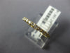 ESTATE .25CT DIAMOND 18KT YELLOW GOLD ROUND CLASSIC SHARE PRONG ANNIVERSARY RING