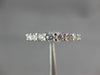 ESTATE 2.05CT ROUND DIAMOND PLATINUM CLASSIC SHARED PRONG ETERNITY RING #18895