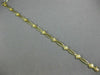 ANTIQUE .30CT ROUND DIAMOND 14K YELLOW GOLD CLASSIC DAISY FLOWER BRACELET #10577