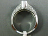 ESTATE 2.02CT ROUND OVAL & PRINCESS DIAMOND 14K WHITE GOLD ENGAGEMENT RING 25940