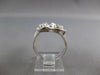 EXTRA LARGE 3.50CT DIAMOND 18KT WHITE GOLD ROUND PRINCESS INVISIBLE RING #27220