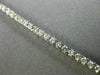 ESTATE 2.88CT ROUND DIAMOND 14KT WHITE GOLD CLASSIC LOVE TENNIS BRACELET #14355