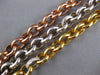 EXTRA LARGE & LONG 1.50CT DIAMOND 14K TRI COLOR GOLD MULTI ROW TOGGLE BRACELET