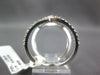 ESTATE EXTRA LARGE .91CT DIAMOND 14KT WHITE GOLD 3D LOVE KNOT INFINITY FUN RING