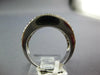 WIDE 1.94CT DIAMOND & AAA RUBY 18KT WHITE GOLD EMERALD CUT FRIENDSHIP LOVE RING