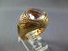 EXTRA LARGE 6.92CT DIAMOND & AAA PINK QUARTZ 14KT YELLOW GOLD FLOWER BEZEL RING
