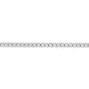 ESTATE 3.0CT DIAMOND 14KT WHITE GOLD 3D CLASSIC ROUND TENNIS BRACELET