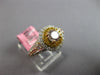 GIA 1.27CT WHITE YELLOW & PINK DIAMOND 18KT TRI COLOR GOLD HALO ENGAGEMENT RING