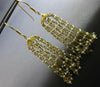 ANTIQUE LARGE AAA SOUTH SEA PEARL 18KT YELLOW GOLD 3D CHANDELIER EARRINGS #27554