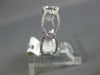 .21CT DIAMOND 18KT WHITE GOLD 3D MULTI OVAL LINK SEMI ETERNITY ANNIVERSARY RING