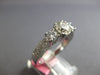 ESTATE 2.02CT DIAMOND 18KT WHITE GOLD 3D ROUND CLASSIC 3 STONE ENGAGEMENT RING