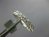 .93CT DIAMOND 18KT WHITE GOLD 3D ROUND MULTI HEART 3/4 ETERNITY ANNIVERSARY RING