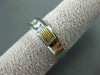 ESTATE .75CT ROUND DIAMOND 5 STONE 14KT TWO TONE GOLD ANNIVERSARY RING #11922
