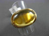 ESTATE LARGE 19.92CT DIAMOND & AAA CITRINE 14KT YELLOW GOLD 3D TIGER DESIGN RING