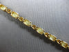 4.6CT DIAMOND & AAA OPAL 14KT YELLOW GOLD OVAL & ROUND ETERNITY BRACELET 28192