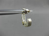 ESTATE LONG .70CT DIAMOND BAGUETTE 14KT 2 TONE GOLD UMBRELLA EARRINGS CUTE! 6162