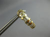 1.0CT DIAMOND 14KT YELLOW GOLD ROUND & BAGUETTE CHANNEL CLIP ON HANGING EARRINGS