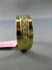 ESTATE WIDE .79CT DIAMOND 18KT WHITE GOLD 3D 12 STONE SEMI ETERNITY WEDDING RING