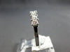 .75CT DIAMOND 14KT WHITE GOLD PRINCESS INVISIBLE PRONG WEDDING ANNIVERSARY RING