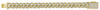 EXTRA LARGE 15.16CT DIAMOND 14K YELLOW GOLD PAVE CUBAN MULTI ROW UNISEX BRACELET