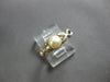 .04CT DIAMOND & AAA SOUTH SEA PEARL 14K 2 TONE GOLD CLASSIC INFINITY RING #28053