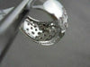 ANTIQUE WIDE FILIGREE 2.05CTW DIAMOND 18KT WHITE GOLD RING JUST AMAZING!!!!!!!!!