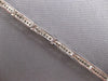 ESTATE 1.53CT DIAMOND 14KT WHITE GOLD 3D CHANNEL & PRONG ROUND TENNIS BRACELET