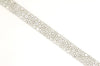 ESTATE 4.0CT DIAMOND 14KT WHITE GOLD 3D CLASSIC CHANNEL 3 ROW TENNIS BRACELET