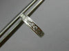 ESTATE SMALL .30CT DIAMOND 18K WHITE GOLD CLASSIC FILIGREE HUGGIE EARRINGS 25560