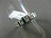 ESTATE 1.30CT PRINCESS DIAMOND 14KT WHITE GOLD 3D 5 STONE ANNIVERSARY RING #1173