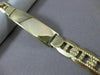 ANTIQUE .46CT OLD MINE DIAMOND 14KT 2 TONE GOLD SOLITAIRE ENGAGEMENT RING #22684