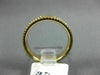 .32CT DIAMOND 14KT YELLOW GOLD 3D SEMI ETERNITY ROPE FILIGREE ANNIVERSARY RING
