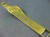 ESTATE WIDE CERTINA 18K YELLOW GOLD CLASSIC SQUARE FACE MEN'S SWISS WATCH #1553